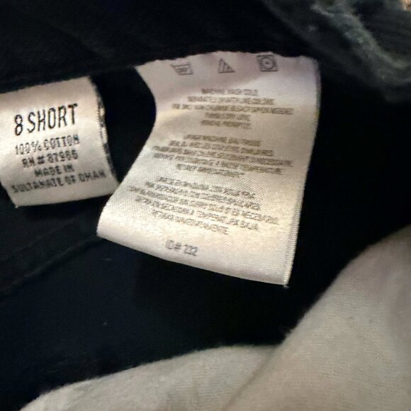 Basic Equipment Jeans Vintage High Rise Mom Jeans Black 100% Cotton Size 8 Short - Picture 4 of 5